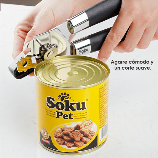 Abrelatas Mágico 3 En 1 Acero Inoxidable Original + Regalo