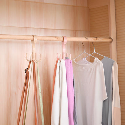 Ganchos Perchero Giratorio 360° Organizador De Ropa