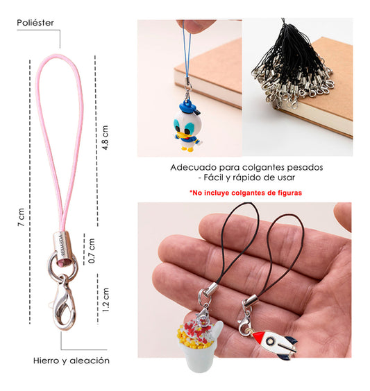 30 Cordones De Broche Langosta Llaveros Y Colgantes
