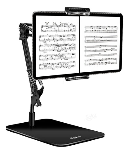 Soporte Brazo Metal Giro Base Tableta Para iPad 4'' A 11''
