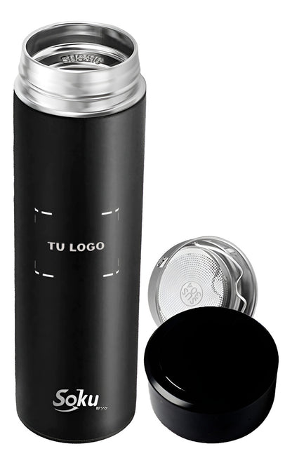 Soku Termo Personalizada Inteligente Touch Acero Inoxidable