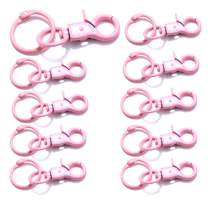 10 Ganchos Argollas Para Llavero Lote