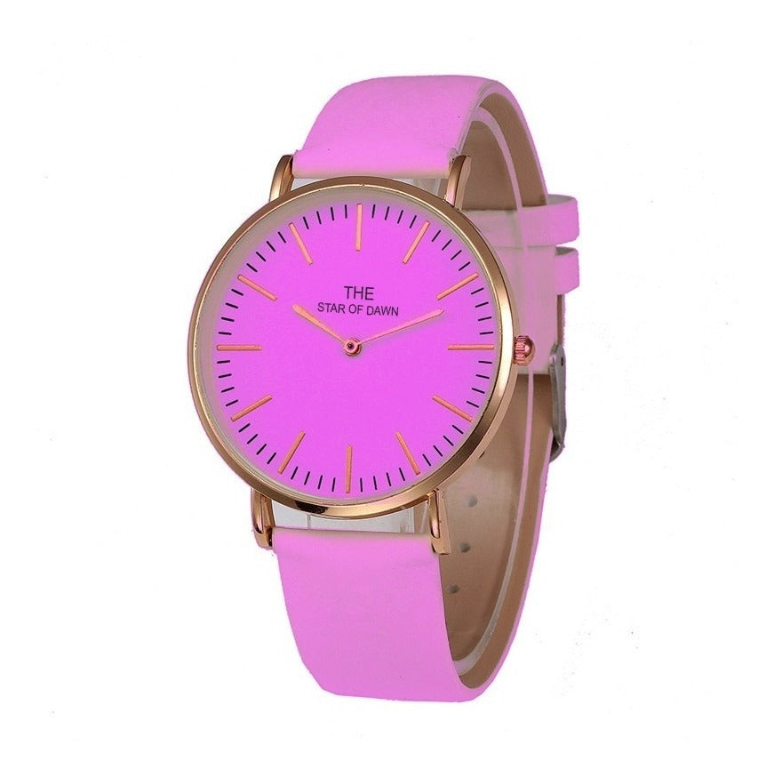 5 Reloj Camaleon Mayoreo Mujer Piel Vinil Dama Proveedor