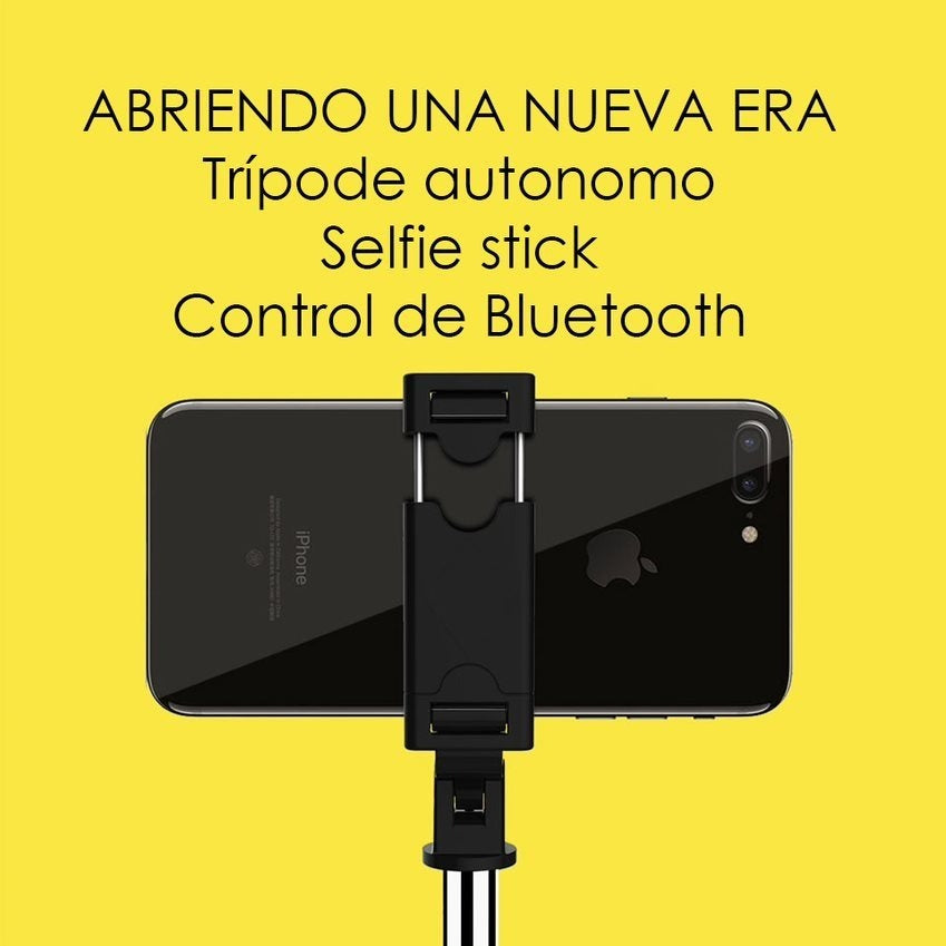 Palo Selfie Tripie Control Remoto Bluetooth Trípode Celular
