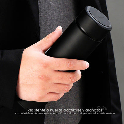 Soku Termo Personalizada Inteligente Touch Acero Inoxidable