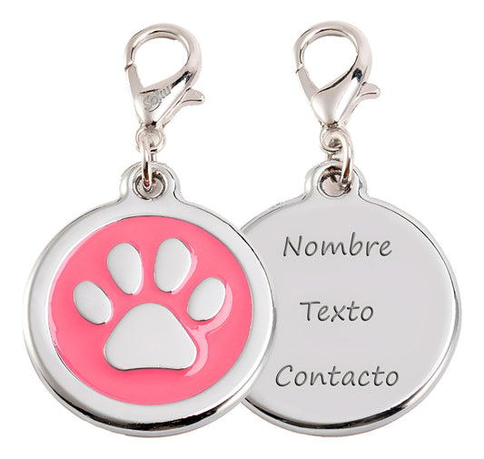 Soku Placa Personalizada Perro Gato Tag Inoxidable