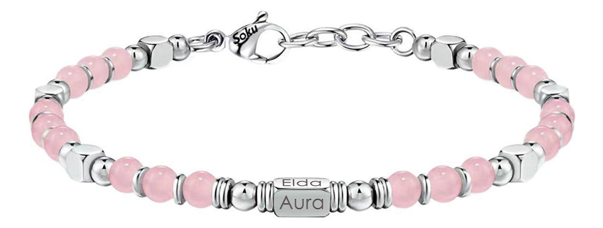 Soku Brazalete Personalizado Regalo Amistad Mama 4 Iniciales