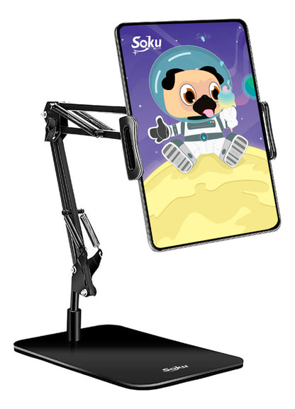 Soporte Brazo Metal Giro Base Tableta Para iPad 4'' A 11''