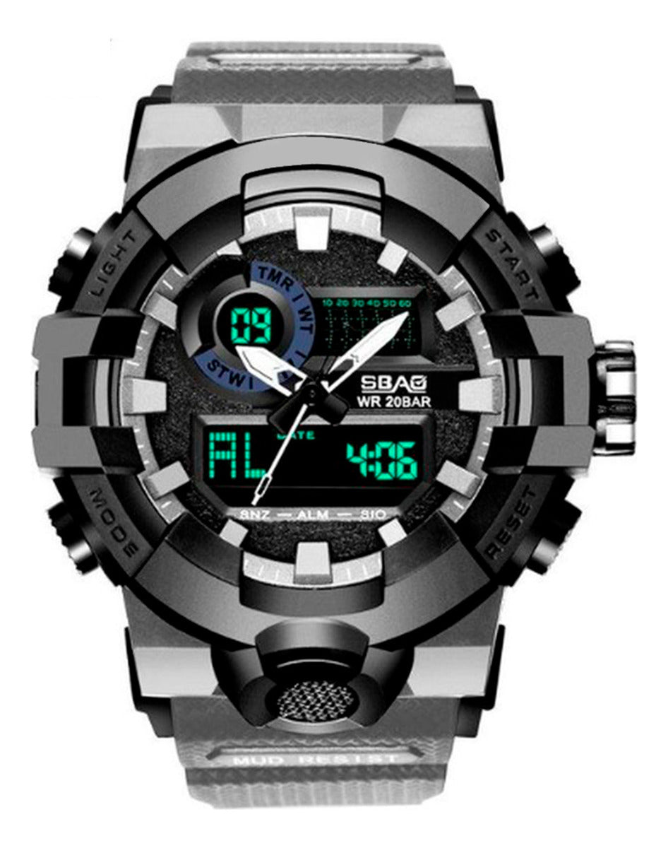 Reloj Militar Anti Shock G Deportivo Resistencia Agua 3atm