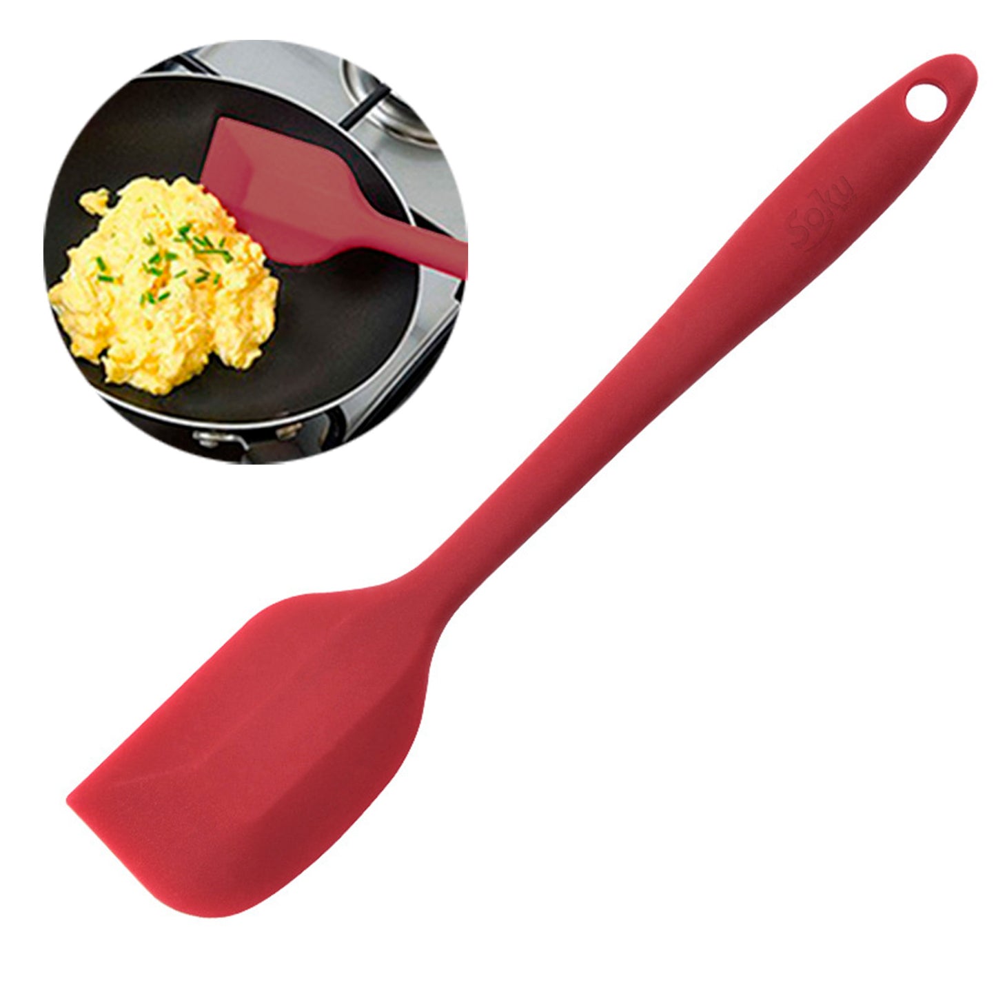 Espátula Miserable Pala De Silicona Cocina Repostería Chef